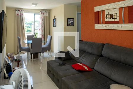 Sala de Estar/Jantar de apartamento à venda com 2 quartos, 50m² em Taquara, Rio de Janeiro