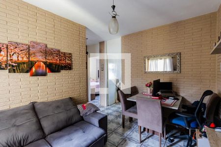 Sala de apartamento à venda com 2 quartos, 60m² em Parque Erasmo Assunção, Santo André