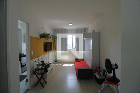 Sala - quarto de apartamento para alugar com 1 quarto, 27m² em Socorro, São Paulo