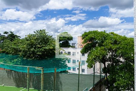 Vista do quarto 1 de apartamento para alugar com 2 quartos, 50m² em São João Batista, Belo Horizonte