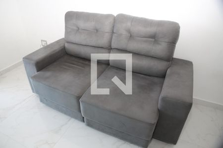 Detalhe da Sala de apartamento para alugar com 2 quartos, 85m² em Vila Assuncao, Praia Grande