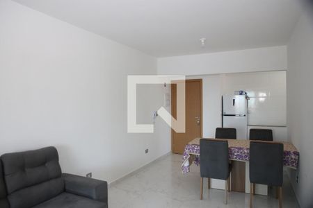 Sala de apartamento para alugar com 2 quartos, 85m² em Vila Assuncao, Praia Grande