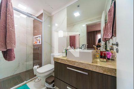 Apartamento à venda com 78m², 3 quartos e 2 vagasBanheiro do Quarto 3