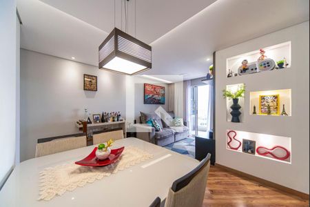 Sala de apartamento à venda com 3 quartos, 78m² em Vila Helena, Santo André