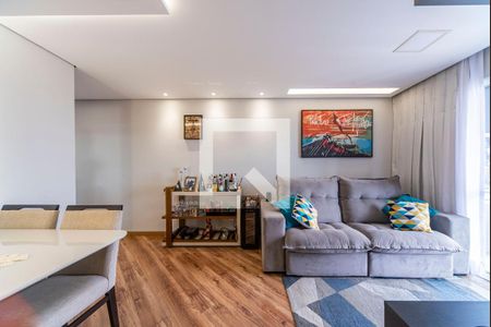 Sala de apartamento à venda com 3 quartos, 78m² em Vila Helena, Santo André