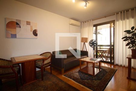 Apartamento para alugar com 58m², 1 quarto e 1 vaga Apartamento para alugar com 58m², 1 quarto e 1 vagaSala