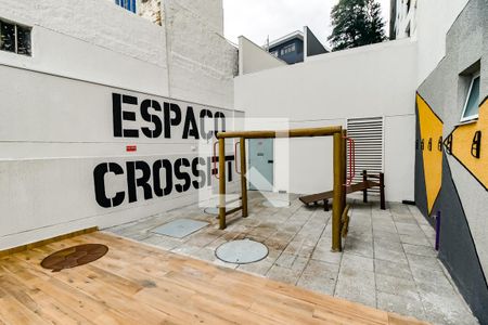 Apartamento para alugar com 31m², 1 quarto e sem vagaCrossfit - academia