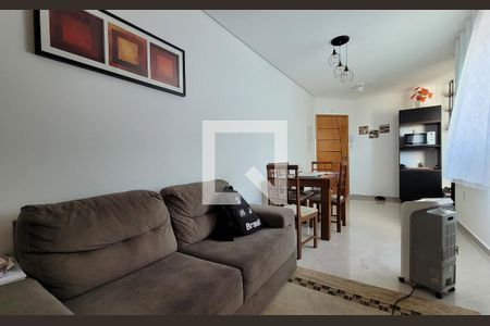 Sala de apartamento à venda com 2 quartos, 104m² em Vila Alto de Santo André, Santo André