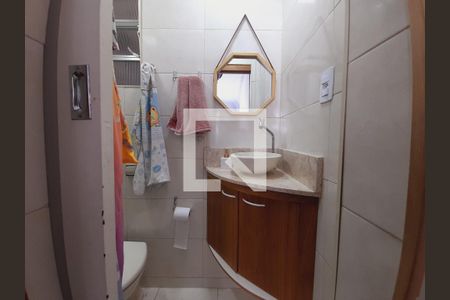 Banheiro da Suíte de apartamento à venda com 2 quartos, 58m² em Centro, Rio de Janeiro