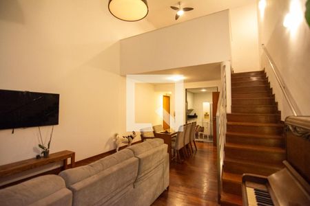 Sala de apartamento à venda com 1 quarto, 76m² em Belvedere, Belo Horizonte