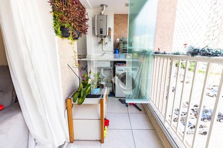 Varanda de apartamento à venda com 2 quartos, 50m² em Brás, São Paulo