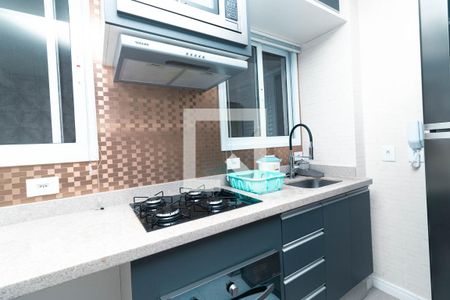 Cozinha de apartamento para alugar com 2 quartos, 39m² em Cidade Patriarca, São Paulo
