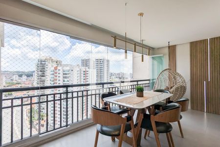 Varanda de apartamento à venda com 3 quartos, 116m² em Baeta Neves, São Bernardo do Campo