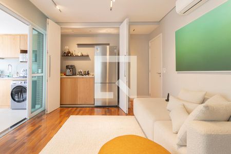 Sala de apartamento para alugar com 2 quartos, 62m² em Vila Olímpia, São Paulo