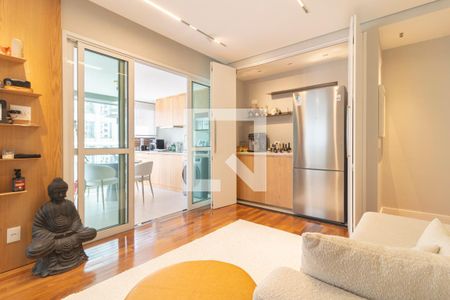 Sala de apartamento para alugar com 2 quartos, 62m² em Vila Olímpia, São Paulo