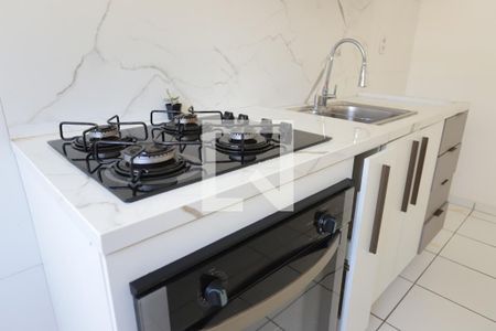 Apartamento para alugar com 47m², 2 quartos e 1 vagaDetalhe da Cozinha