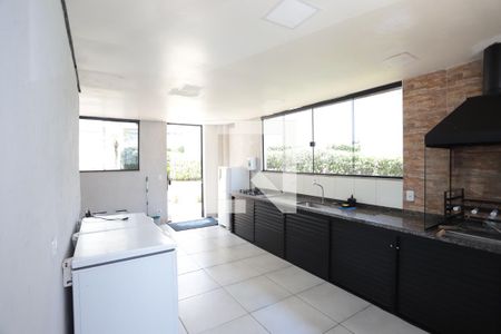 Apartamento para alugar com 47m², 2 quartos e 1 vagaCozinha do Salão de Festas