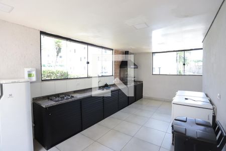Apartamento para alugar com 47m², 2 quartos e 1 vagaCozinha do Salão de Festas