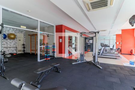 Studio para alugar com 43m², 1 quarto e 1 vaga Studio para alugar com 43m², 1 quarto e 1 vagaÁrea comum - Academia