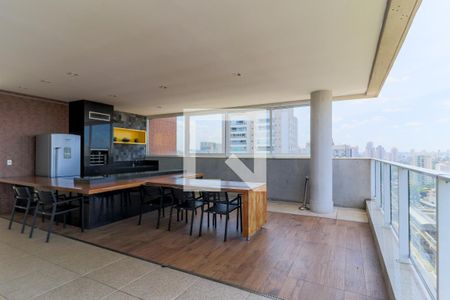 Studio para alugar com 43m², 1 quarto e 1 vaga Studio para alugar com 43m², 1 quarto e 1 vagaÁrea comum - Churrasqueira