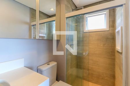 Studio para alugar com 43m², 1 quarto e 1 vaga Studio para alugar com 43m², 1 quarto e 1 vagaBanheiro