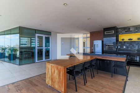 Studio para alugar com 43m², 1 quarto e 1 vaga Studio para alugar com 43m², 1 quarto e 1 vagaÁrea comum - Churrasqueira