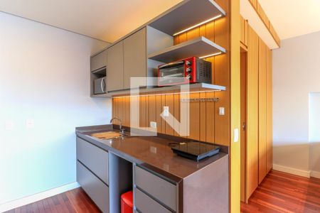 Studio para alugar com 43m², 1 quarto e 1 vaga Studio para alugar com 43m², 1 quarto e 1 vagaCozinha