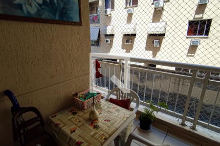 Varanda de apartamento à venda com 2 quartos, 60m² em Taquara, Rio de Janeiro