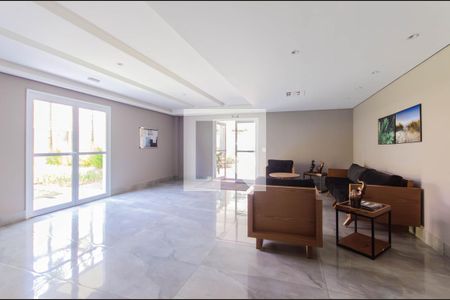 Studio para alugar com 39m², 1 quarto e 1 vaga Studio para alugar com 39m², 1 quarto e 1 vagaHall social