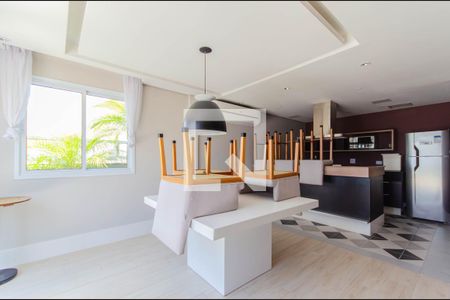 Studio para alugar com 39m², 1 quarto e 1 vaga Studio para alugar com 39m², 1 quarto e 1 vagaÁrea comum - Salão de festas