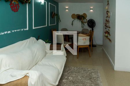 Sala de Estar /Jantar de apartamento para alugar com 3 quartos, 78m² em Tanque, Rio de Janeiro