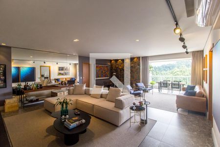 Sala de TV de apartamento para alugar com 3 quartos, 175m² em Centro Empresarial Tamboré, Santana de Parnaíba