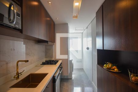 Cozinha de apartamento para alugar com 2 quartos, 87m² em Jardim Caboré, São Paulo