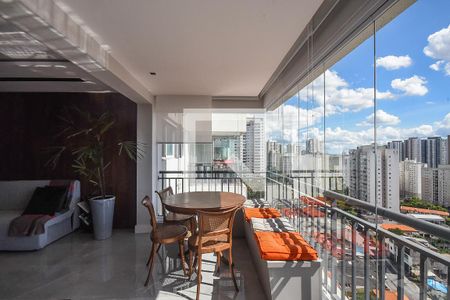 Varanda de apartamento para alugar com 2 quartos, 87m² em Jardim Caboré, São Paulo