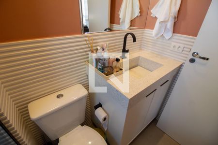 Apartamento para alugar com 29m², 1 quarto e sem vaga Apartamento para alugar com 29m², 1 quarto e sem vagaBanheiro da Suíte