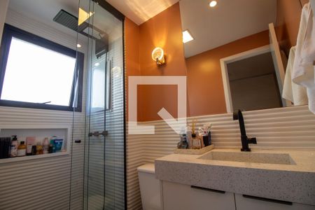 Apartamento para alugar com 29m², 1 quarto e sem vaga Apartamento para alugar com 29m², 1 quarto e sem vagaBanheiro da Suíte