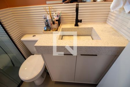 Apartamento para alugar com 29m², 1 quarto e sem vaga Apartamento para alugar com 29m², 1 quarto e sem vagaBanheiro da Suíte