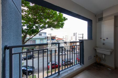 Varanda de apartamento para alugar com 2 quartos, 40m² em Vila Tolstoi, São Paulo