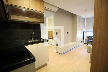 Sala/Cozinha de apartamento para alugar com 1 quarto, 29m² em Vila Mariana, São Paulo