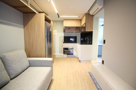 Sala/Cozinha de apartamento para alugar com 1 quarto, 29m² em Vila Mariana, São Paulo