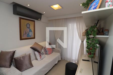 Sala de TV de apartamento à venda com 2 quartos, 70m² em Vila Azevedo, São Paulo
