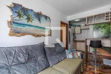 Sala de apartamento para alugar com 1 quarto, 36m² em Jardim Leopoldina, Porto Alegre
