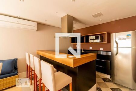 Apartamento para alugar com 40m², 1 quarto e 1 vaga Apartamento para alugar com 40m², 1 quarto e 1 vagaÁrea comum - Salão de festas