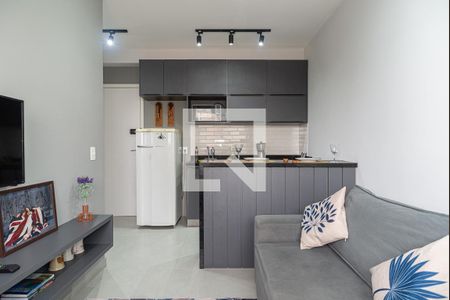 Sala de apartamento para alugar com 1 quarto, 27m² em Bela Vista, São Paulo