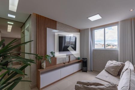 Sala de apartamento à venda com 2 quartos, 69m² em Planalto, Belo Horizonte