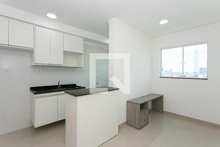 Sala e Cozinha de apartamento à venda com 2 quartos, 48m² em Penha de França, São Paulo
