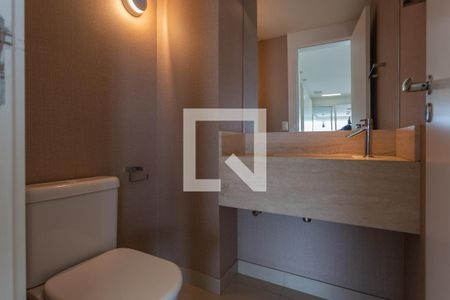 Lavabo de apartamento à venda com 3 quartos, 220m² em Vila Castela, Nova Lima