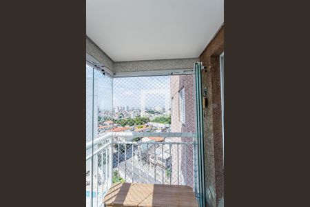 Varanda da sala de apartamento para alugar com 2 quartos, 52m² em Freguesia do Ó, São Paulo