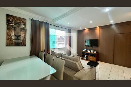 sala de apartamento à venda com 3 quartos, 76m² em Palmares, Belo Horizonte
