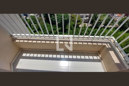 Varanda Sala de apartamento para alugar com 2 quartos, 60m² em Campestre, Santo André